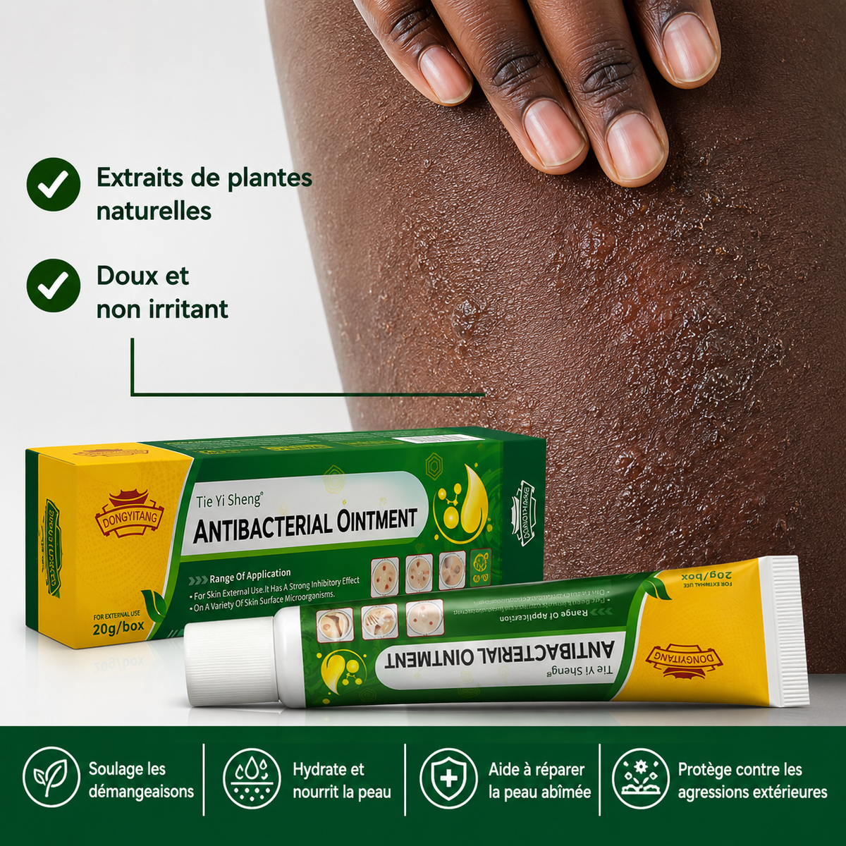 Antibactérien - Retrouve une peau saine naturellement