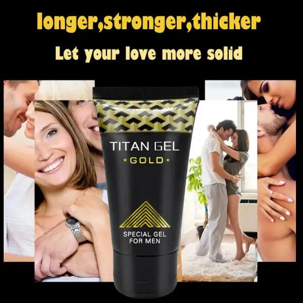 TITAN Gel d'agrandissement XXL et d'endurance pour Hommes