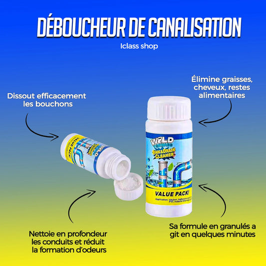 Déboucheur de canalisation (01 acheté = 01 offert)