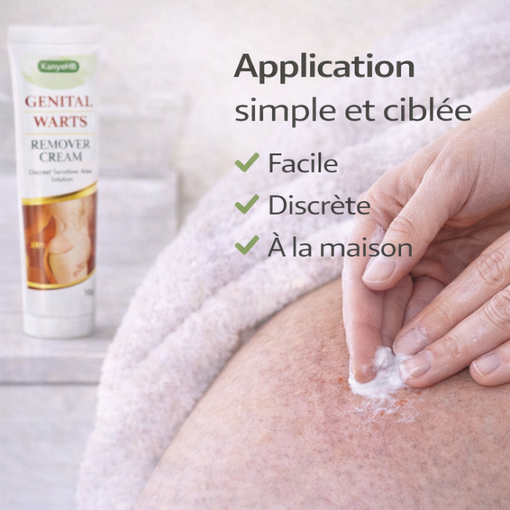 DERMALIS INTIME™ Crème topique pour enlever les condylomes en toute discrétion