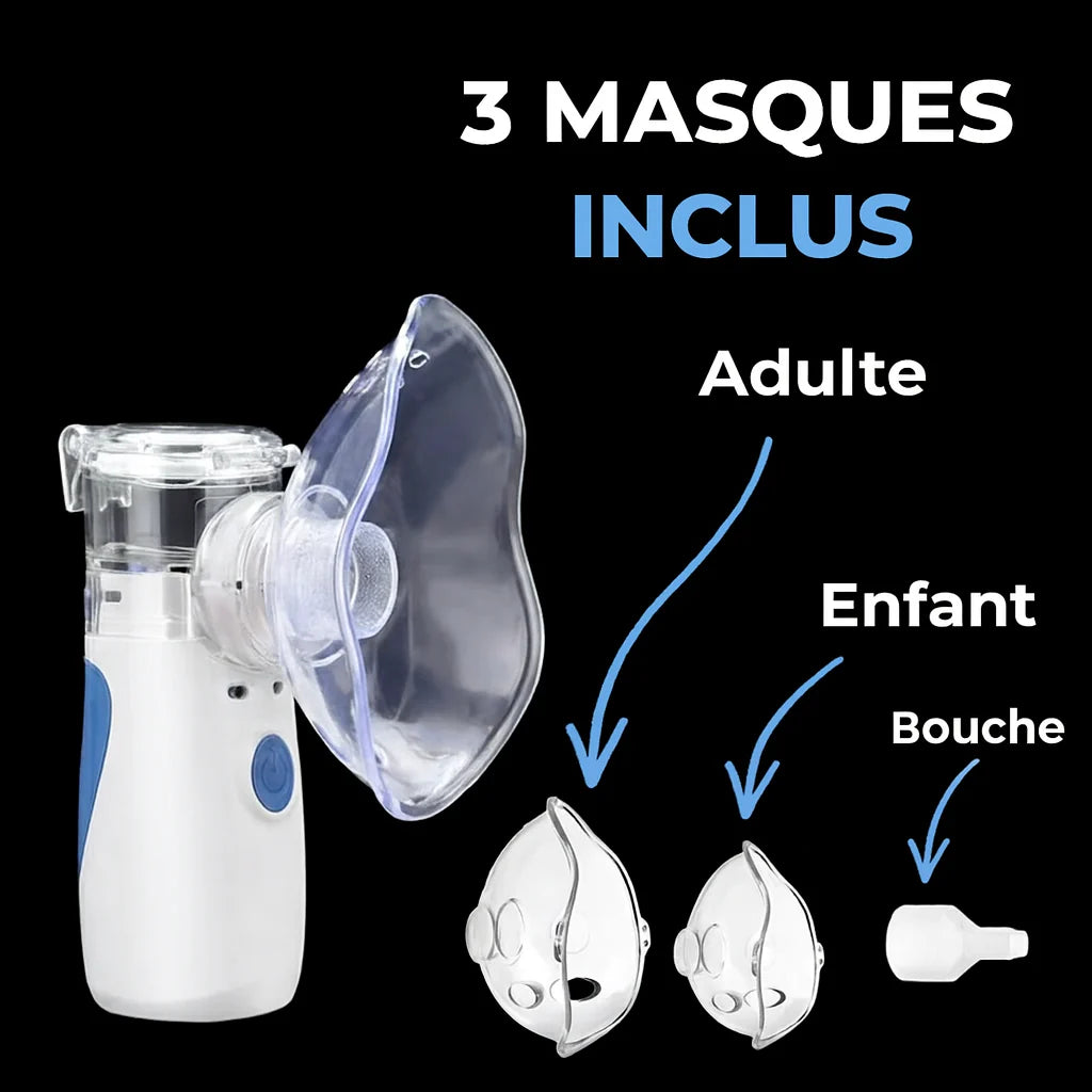 Nébuliseur ultrasonique portable