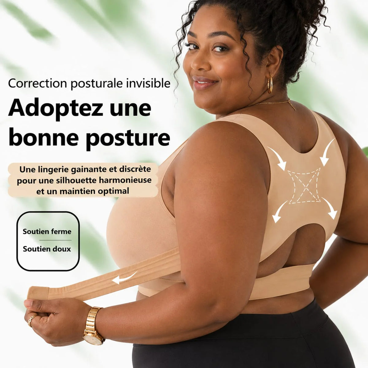 Soutien-gorge correcteur de posture
